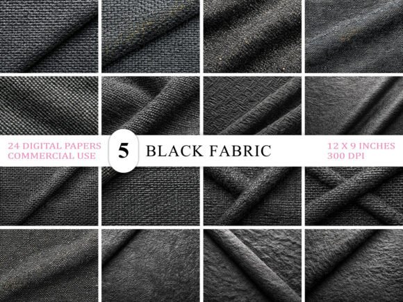 Download Black Fabric Texture Bundle - Texture Collection
