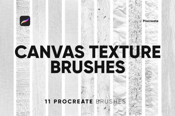 Download 10 Canvas Texture Brushes Procreate - Texture Collection