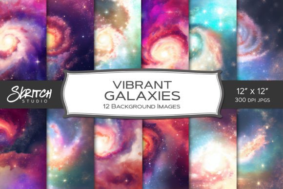 Download Vibrant Galaxies Background Textures - Texture Collection