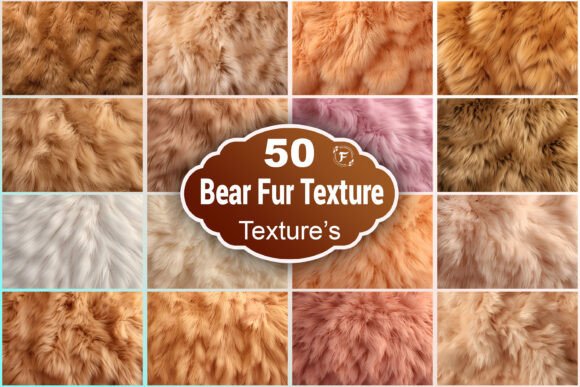 Download Bear Fur Texture Digital Papers - Texture Collection