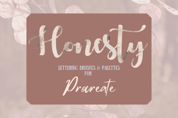 Download Honesty Lettering Brushes Procreate - Letter Collection