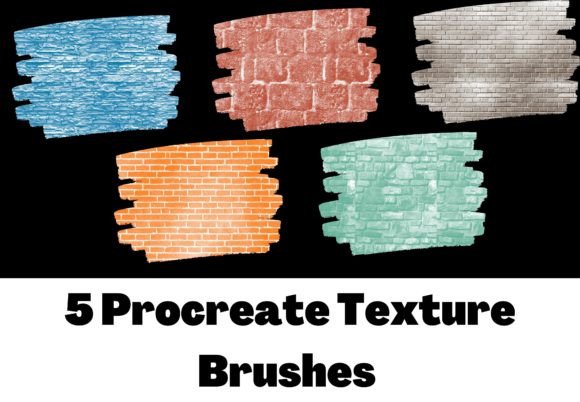 Download Procreate Textures Brushes Bricks Walls - Texture Collection