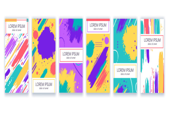 Download Textured Brush Art Poster - Texture Collection