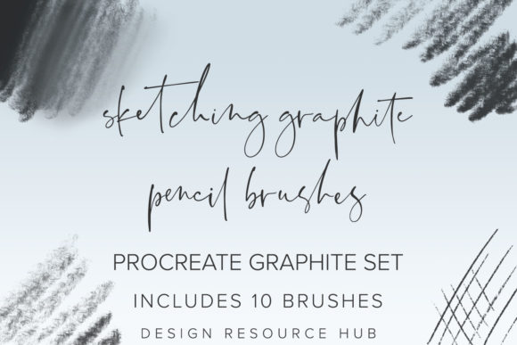 Download Graphite Sketch Pencil Procreate Brushes - Pencil Collection