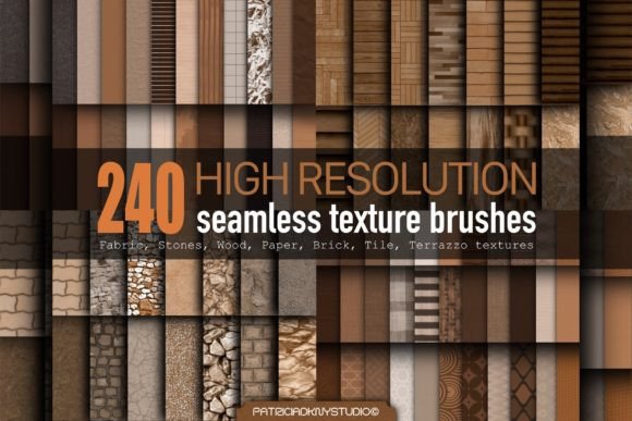 Download Procreate Seamless Texture Brush Set - Texture Collection