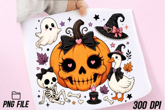 Download Kawaii Halloween Pumpkin PNG Sublimation - Pumpkin Collection
