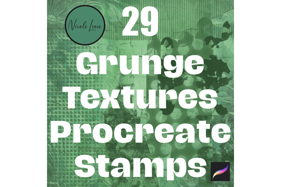 Download 28 Grunge Textures Procreate Brushes - Texture Collection