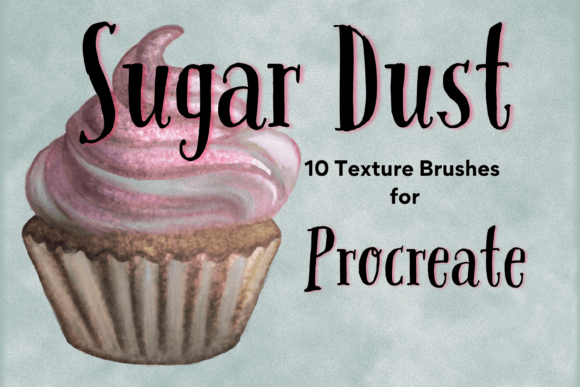 Download Sugar Dust Texture Brushes for Procreate - Texture Collection